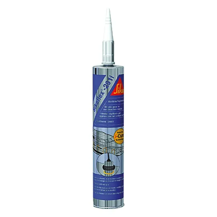 Sika Afdichtingskit Sikaflex 291i - Wit, 300 ml, Patroon - Vooraanzicht