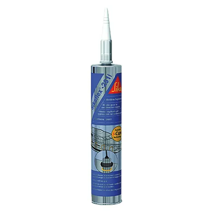 Sika Masilla selladora Sikaflex 291i - Madera, 300 ml, Cartucho - Vista frontal