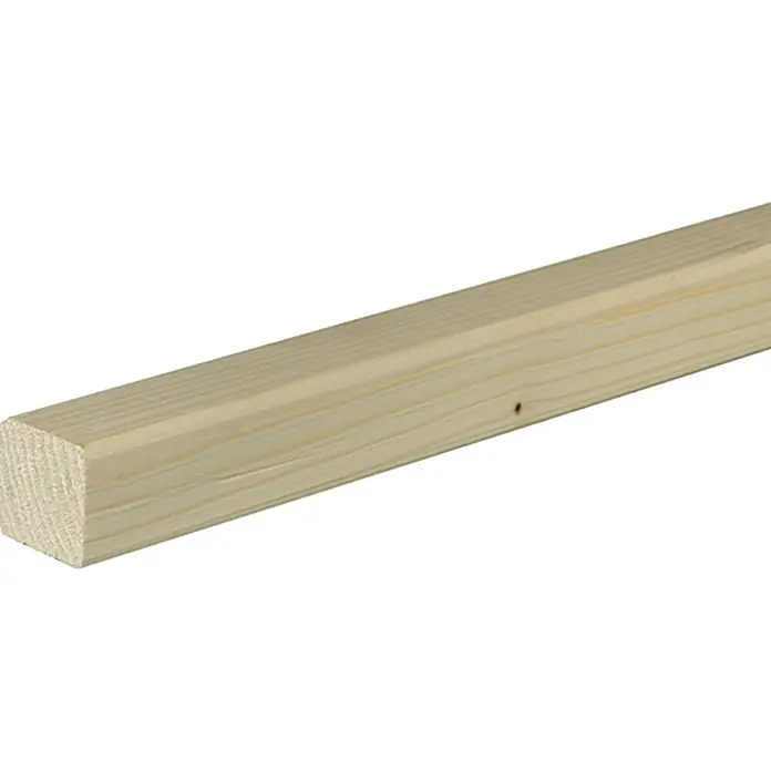 Daske - 2,4 m x 3,8 cm x 3,8 cm, Nordijska smreka - Pogled s lijeve strane