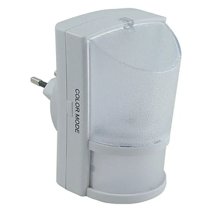 Nachtlicht mit Dämmerungssensor - 5 W, Anzahl LED: 1 Stk., Weiß - Linke Seitenansicht