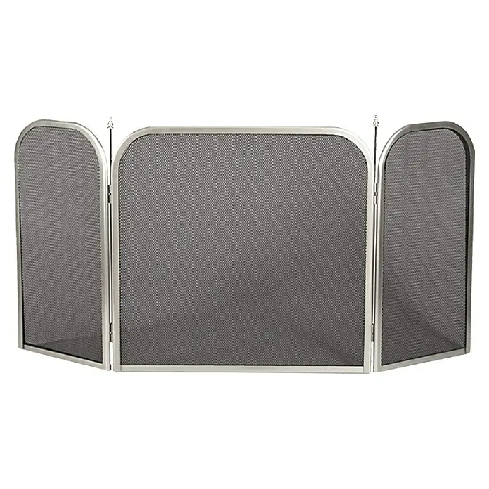 Lienbacher Salvachispas - 100 x 50 cm, Antracita/acero inoxidable - Vista frontal