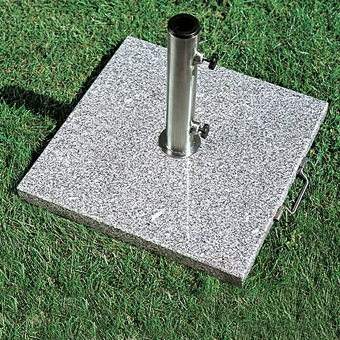 Sunfun Granitschirmständer Florenz - 25 kg, 45 x 45 cm