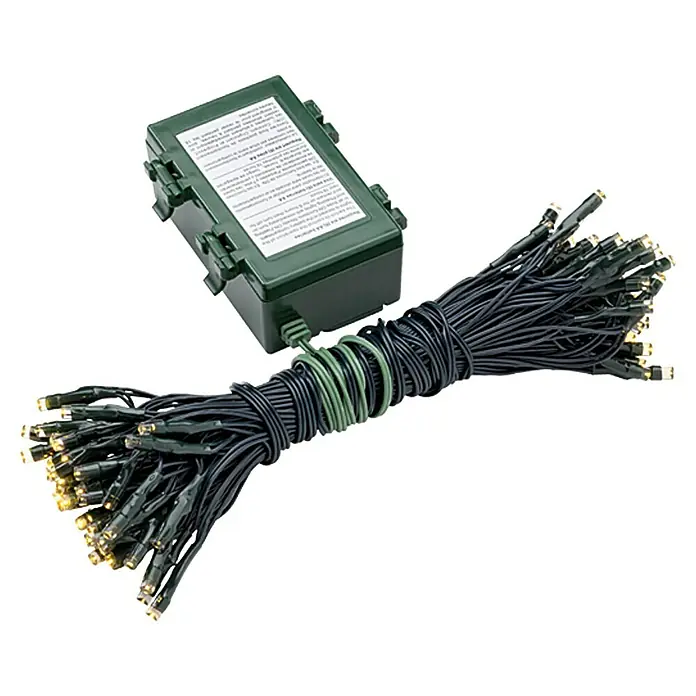 Tween Light Guirnalda luminosa LED - Para exterior, 160 luces, Longitud del cable: 25,85 m, Blanco cálido
