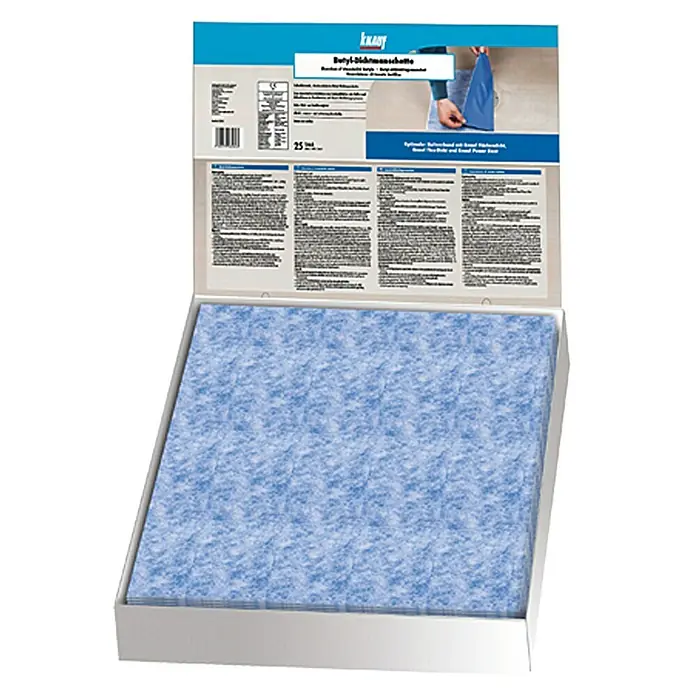 Knauf Butyl-Dichtmanschette - 1 Stk., 370 x 370 mm - Vorderansicht