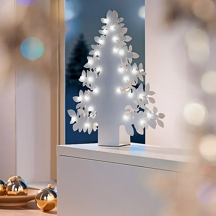 Tween Light Árbol de Navidad de LEDs - Para interior, 54 luces, Altura: 500 mm, Metal