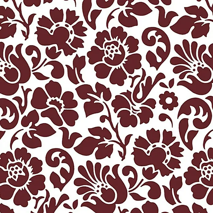 D-c-fix Klebefolie - 200 x 45 cm, Bordeaux, Barock, Selbstklebend
