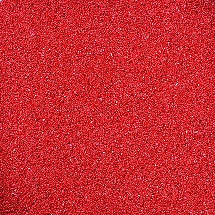 Farbsand - Königsrot, Korngröße: Ø 0,1 - 0,5 mm, 500 ml