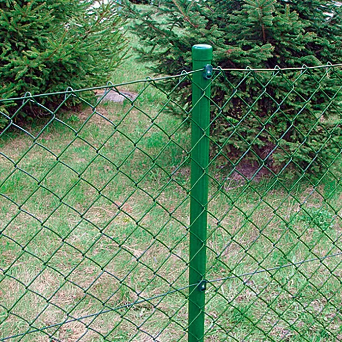 Viereckgeflecht - 25 x 1 m, Grün, Draht