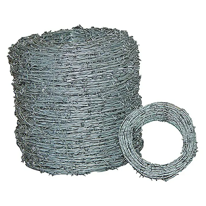 Hadra Stacheldraht - Drahtstärke: 1,6 mm, Länge: 50 m