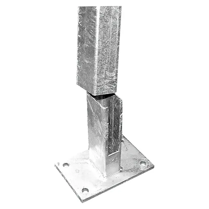 Hadra Pfostenträger - Geeignet für: 60 x 40 mm Zaunpfosten