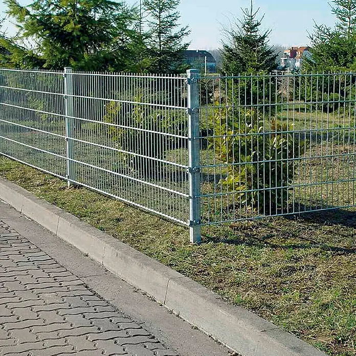 Hadra Staafmat Small - 2 x 1,03 m, Grijs