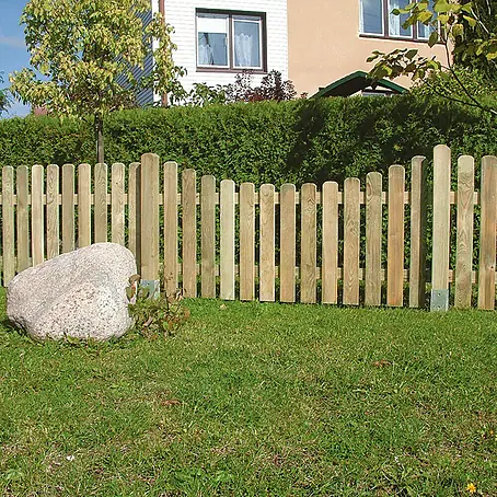Staketenzaun-Gartentor