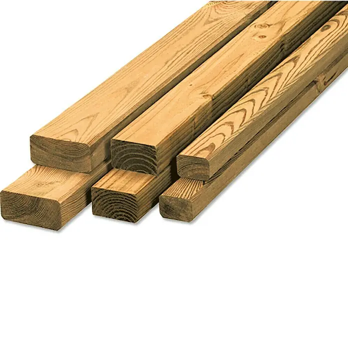 Konstrukcijsko drvo - 300 x 7 x 4,5 cm, Bor, Izglačano blanjanjem, Smeđe boje
