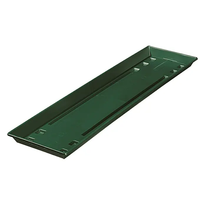 Geli Standard Podložak za žardinjeru za cvijeće - Duljina: 60 cm, Tamnozelene boje - Pogled sprijeda