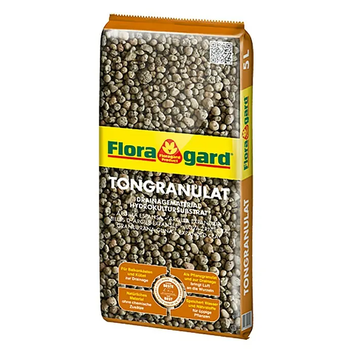 Floragard Tongranulat - 5 l - Vorderansicht