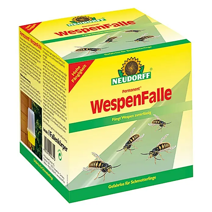 Neudorff Permanent Wespenfalle - 150 x 150 x 150 mm - Linke Seitenansicht