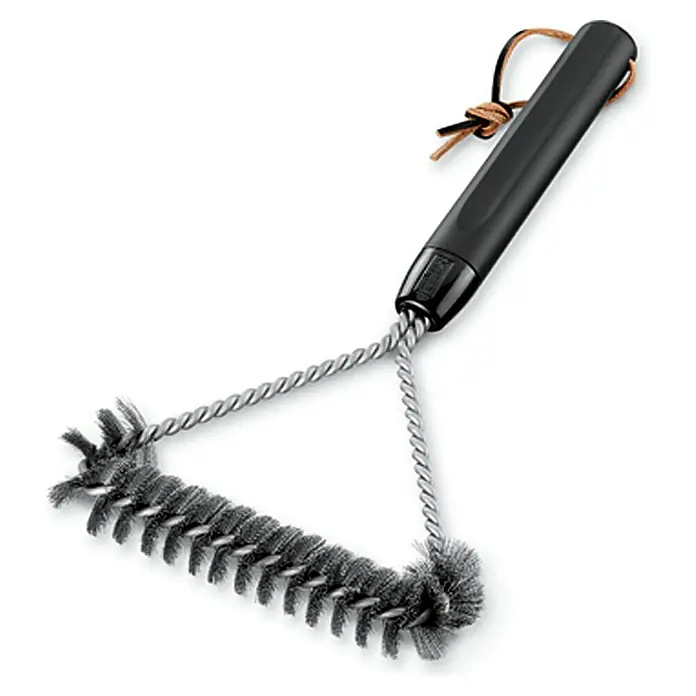 Weber Četka za roštilj - 3-strano, Duljina: 30 cm, Metal - Pogled odozgo