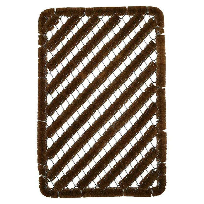 Astra Coco Kokosdrahtmatte Coco Brush - Standard, Braun, 40 x 60 cm - Ansicht von oben