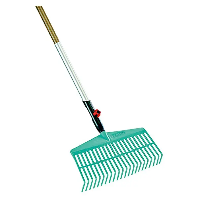 Gardena Combisystem Rechenbesen - Arbeitsbreite: 43 cm, Mit Stiel