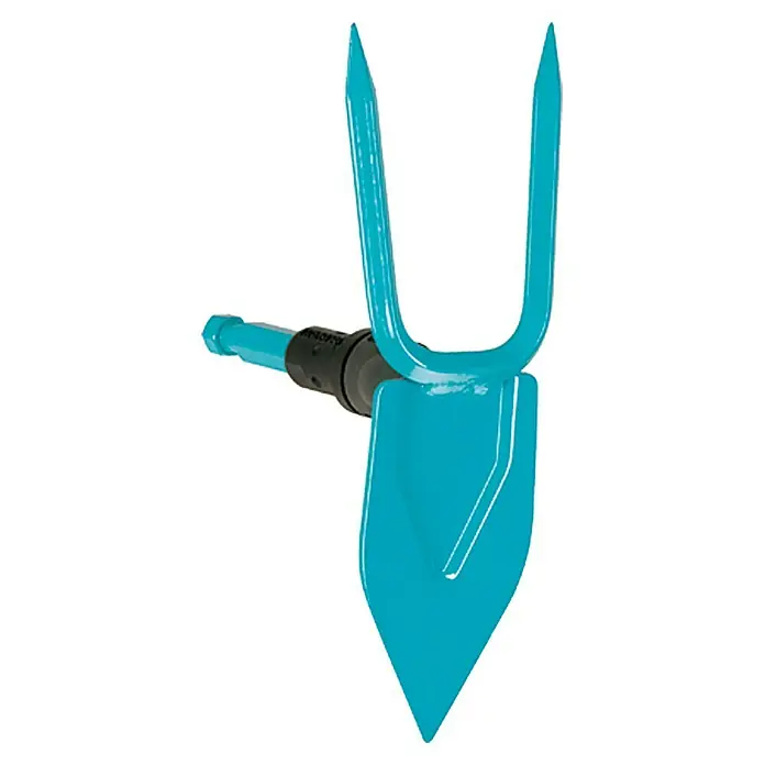 Gardena Combisystem Vrtna motika - Radna širina: 7 cm, Oblik lista: Srcoliko - Pogled sprijeda