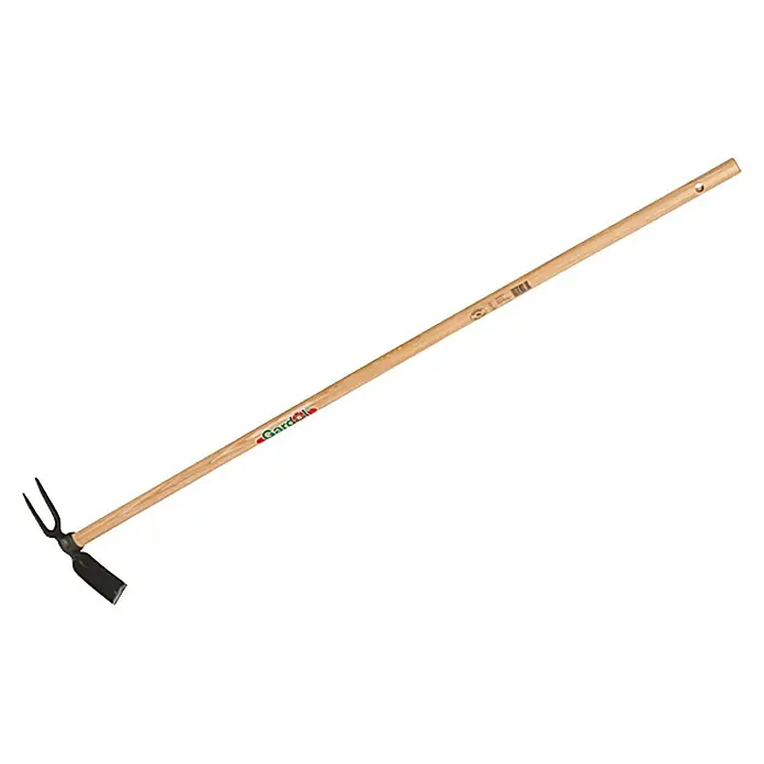Gardol Gartenhacke - Breite: 70 mm, Anzahl Zinken: 2, Langstiel - Linke Seitenansicht