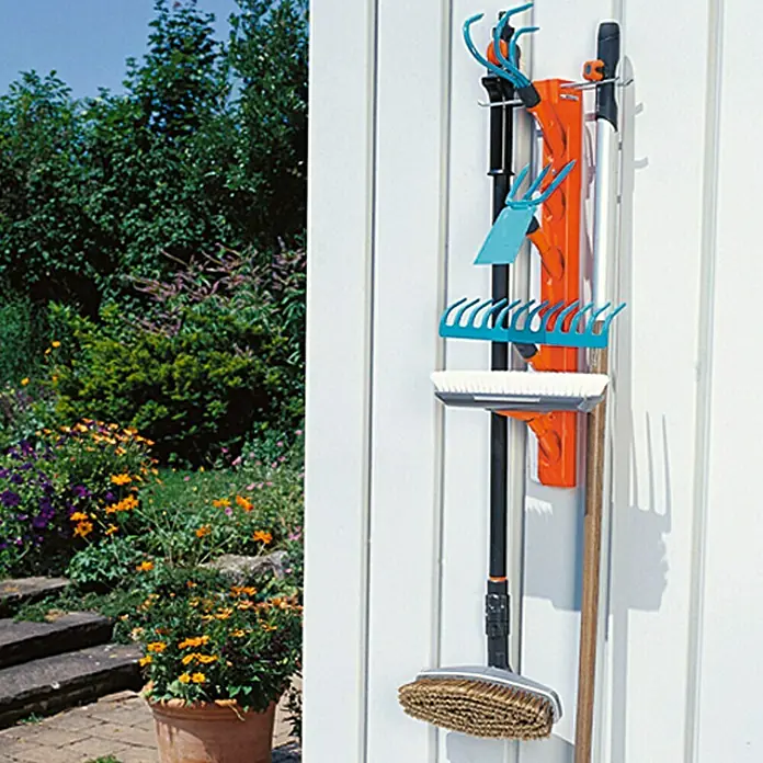 Gardena Combisystem Stalak za alat - Plastika, Narančaste boje - Proizvod u upotrebi