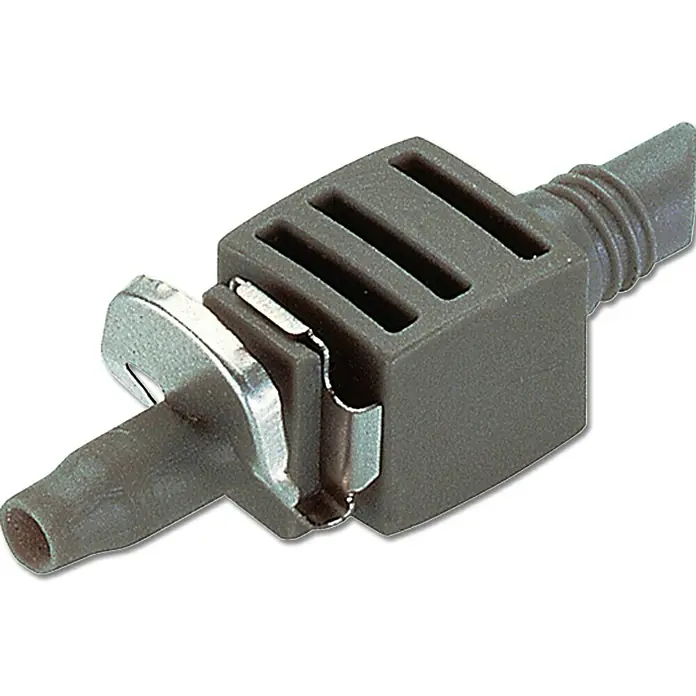 Gardena Micro-Drip Spojnik - 10 Kom., Veličina priključka: ³⁄₁₆″ - Pogled s lijeve strane