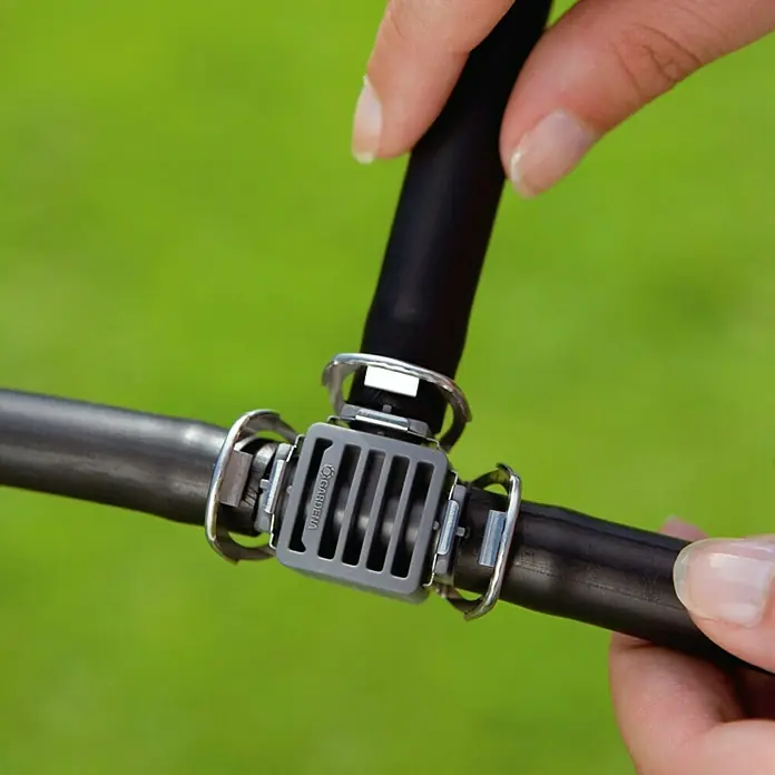 Gardena Micro-Drip T-element - 2 Kom., Veličina priključka: ½″ - Proizvod u upotrebi
