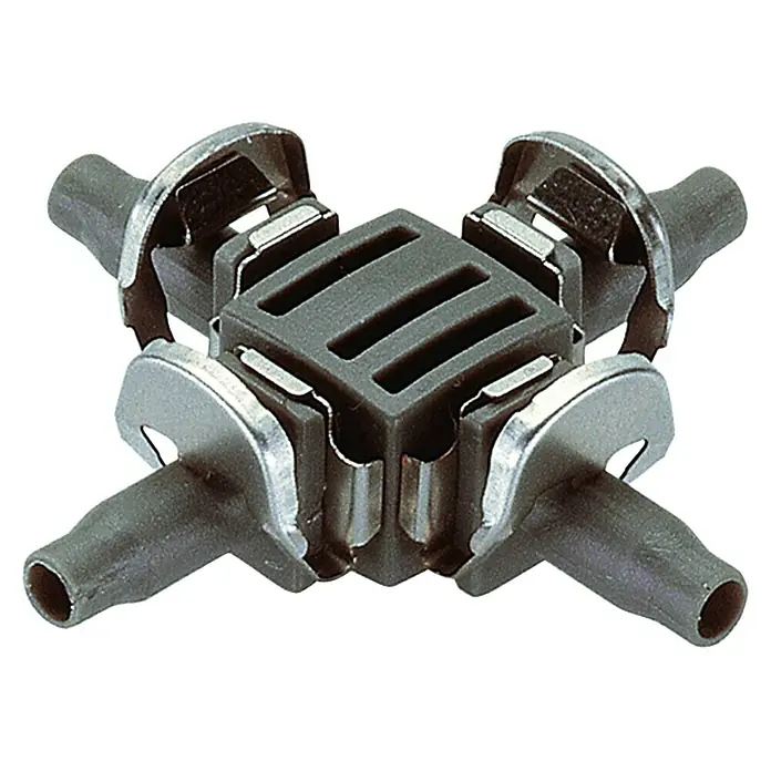 Gardena Micro-Drip Križni element - 10 Kom., Veličina priključka: ³⁄₁₆″ - Pogled odozgo