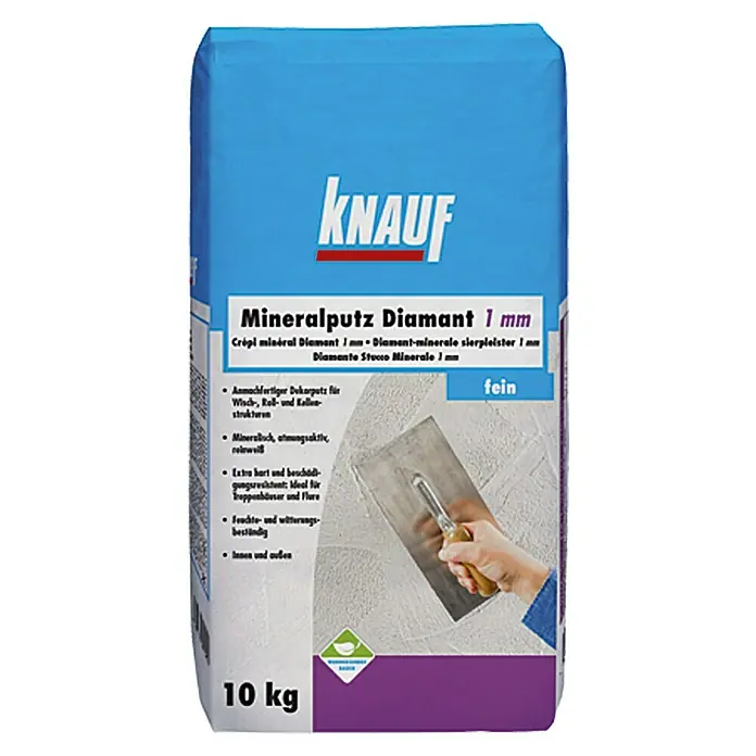 Knauf Mineral-Rollputz Diamant - 10 kg, 1 mm