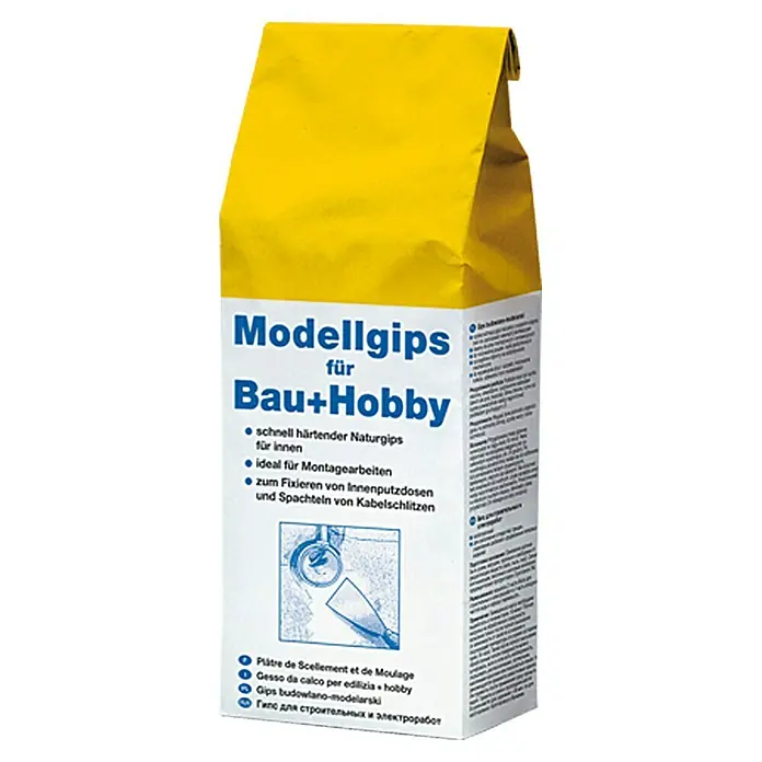 Modellgips - 5 kg, Schnellhärtend - Vorderansicht