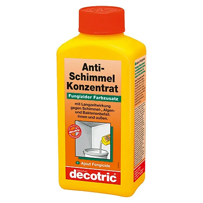 Decotric Anti-Schimmel-Zusatz Fungizider Farbzusatz - 250 ml - Vorderansicht
