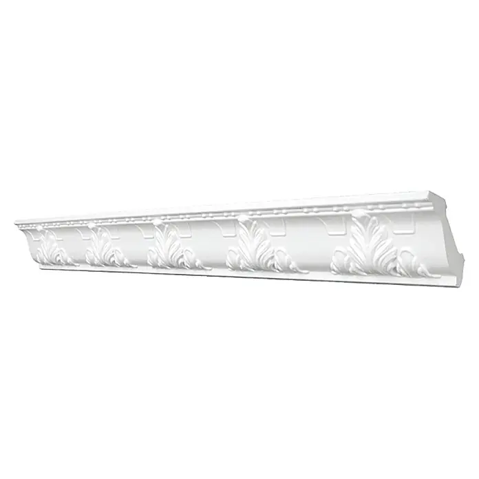 Decosa Ukrasna lajsna od stiropora Geraldine - 2 m x 53 mm x 53 mm, Ekspandirani polistirol (EPS)