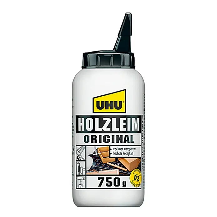 UHU Holzleim Original - 750 g, Lösemittelfrei - Vorderansicht