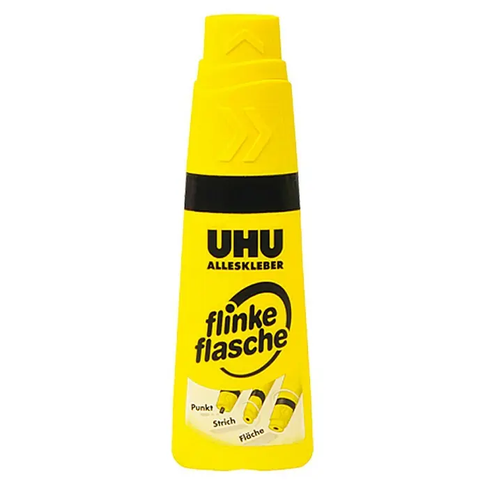 UHU Flinke Flasche Alleskleber - 35 g, Flasche - Vorderansicht