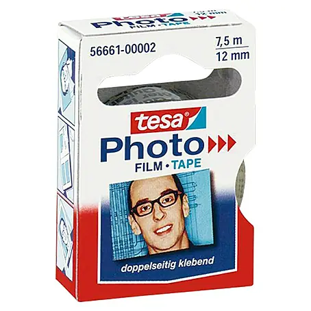 Tesa  doppelseitiger Photoklebefilm