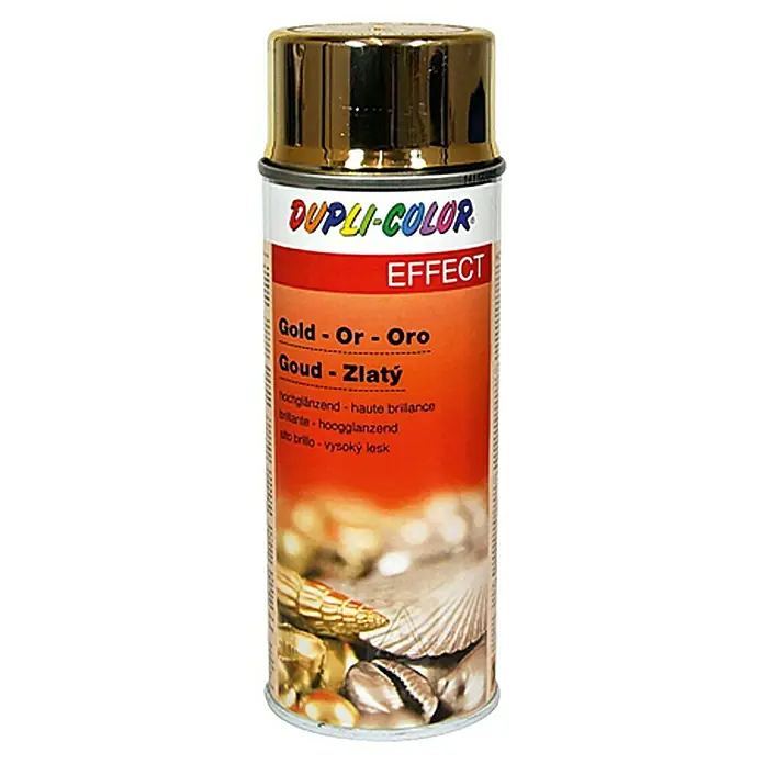 Dupli-Color Effect Spray especial - Dorado, Brillante, Secado rápido, 400 ml - Vista frontal