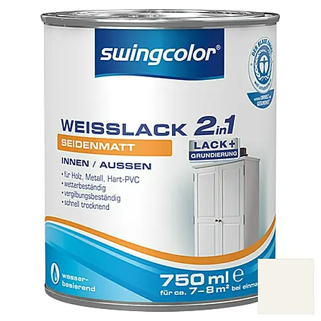swingcolor 2in1 Weißlack