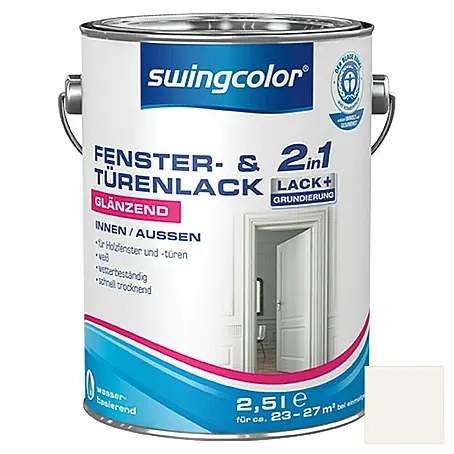 swingcolor 2in1 Fenster- & Türenlack