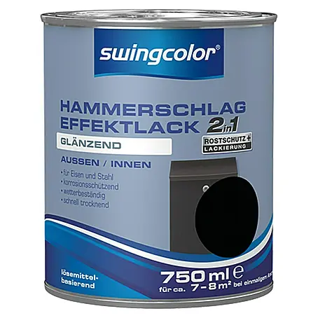 swingcolor  Hammerschlag-Effektlack