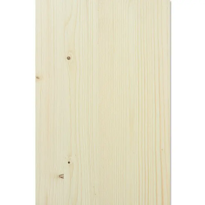 Leimholzplatte nach Maß - Fichte, Max. Zuschnittsmaß: 2.500 x 1.220 mm, Stärke: 18 mm - Detailaufnahme