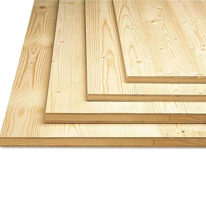 Troslojna ploča - Smreka, 800 x 400 x 19 mm - Pogled odozgo