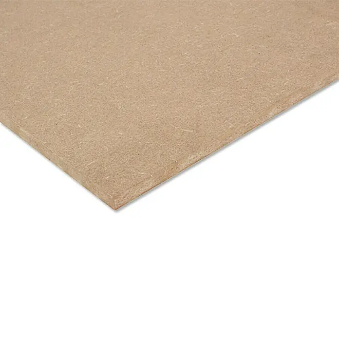 MDF-Platte Fixmaß - Natur, 1.398 x 1.033 x 5 mm - Rechte Seitenansicht