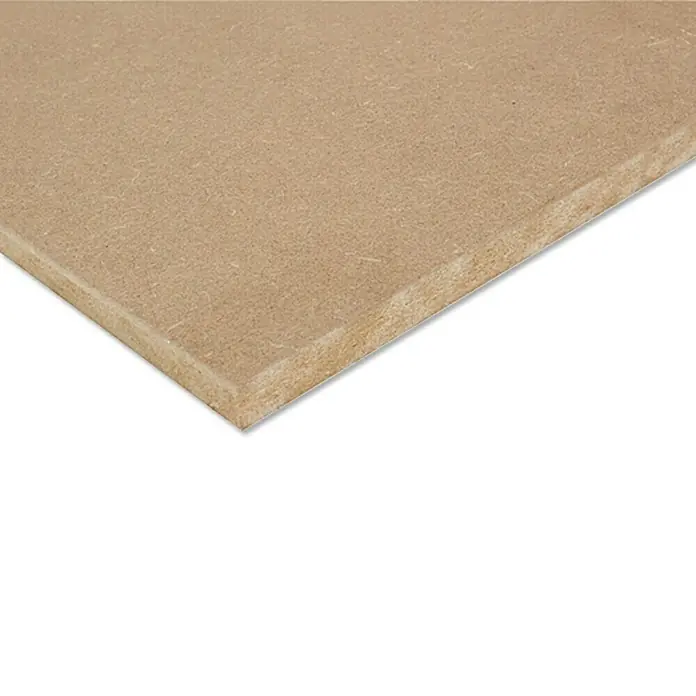 MDF-Platte nach Maß - Natur, Max. Zuschnittsmaß: 2.800 x 2.070 mm, Stärke: 10 mm - Rechte Seitenansicht