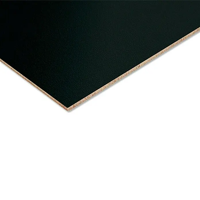 Hartfaserplatte nach Maß - Schwarz, Max. Zuschnittsmaß: 2.800 x 2.070 mm, Stärke: 3 mm - Rechte Seitenansicht