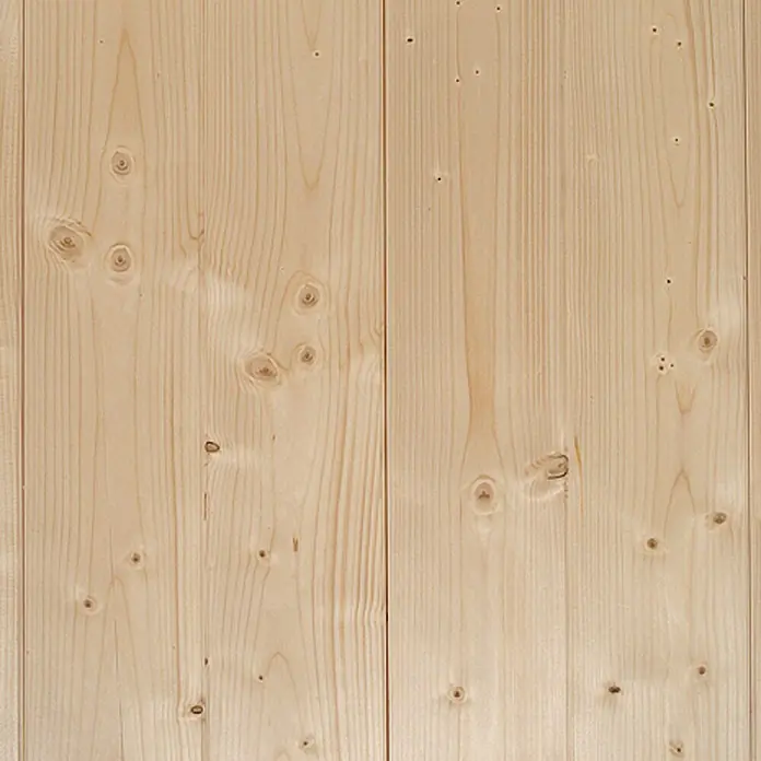 Rauhspund - Fichte, 2.000 x 96 x 19 mm - Vorderansicht