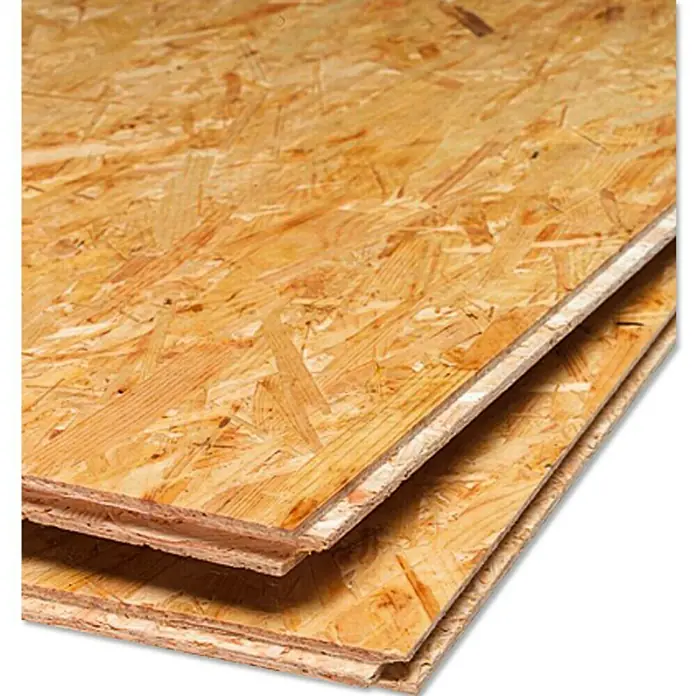 OSB ploča, utor-pero - 2.050 x 625 x 12 mm, Nebrušeno - Pogled odozgo