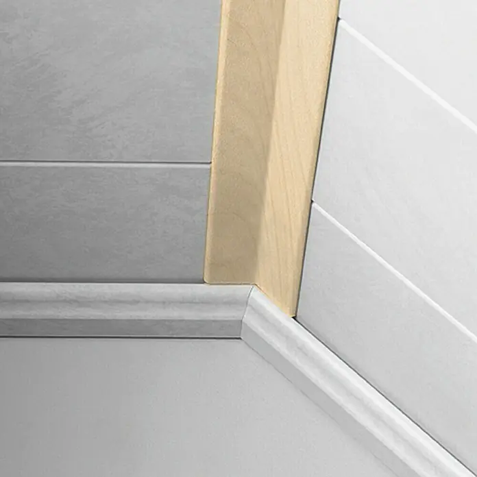 LOGOCLIC Preklopna lajsna Javor - 2,6 m x 22 mm x 22 mm - Živopisni prikaz