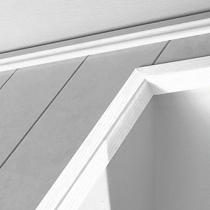 LOGOCLIC Rubna lajsna Edelweiß Pore - 2,6 m x 28 mm x 28 mm - Živopisni prikaz