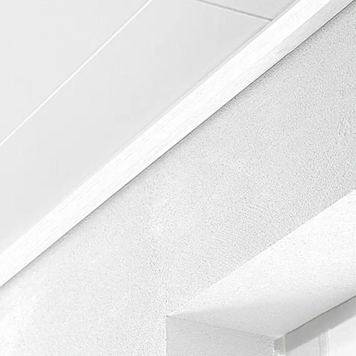 LOGOCLIC Završna stropna lajsna Edelweiß Pore - 2,6 m x 36 mm x 16 mm - Živopisni prikaz
